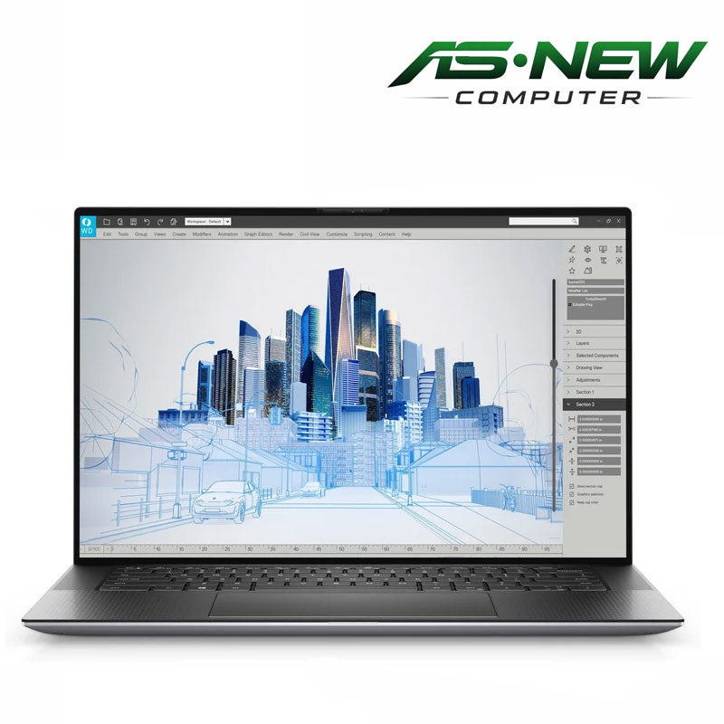 Dell Precision 5560 used laptop with Core i7-11850H, RAM 32G, SSD 1TB, Nvidia RTX A2000 4G, and 15.6 display