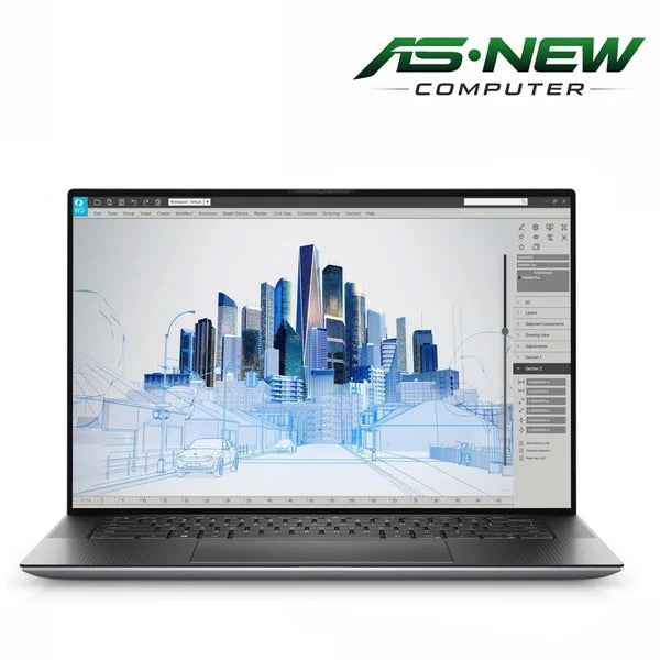 Dell Precision 5570 I7-12700H laptop with DDR5 RAM and Windows 11 Pro